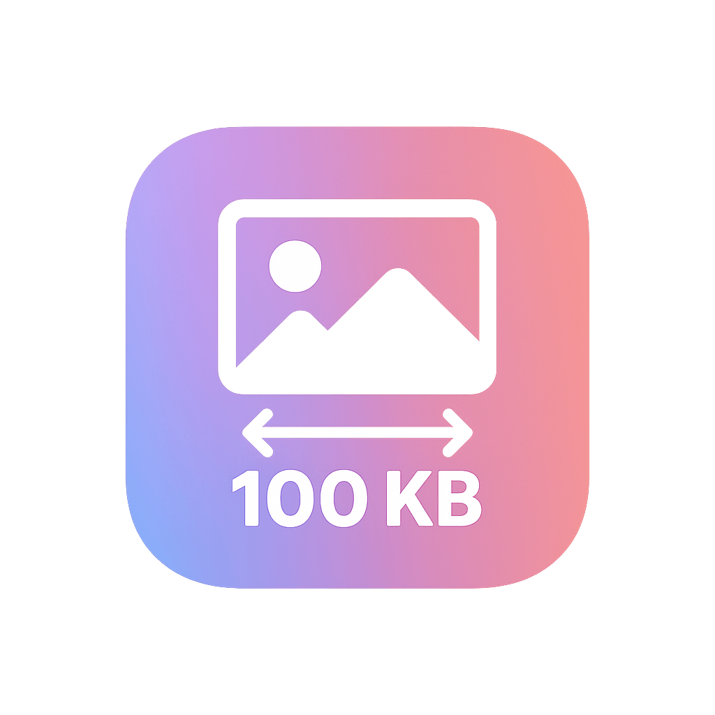 Resize Image to 100KB - Smart Image Compressor & Optimizer